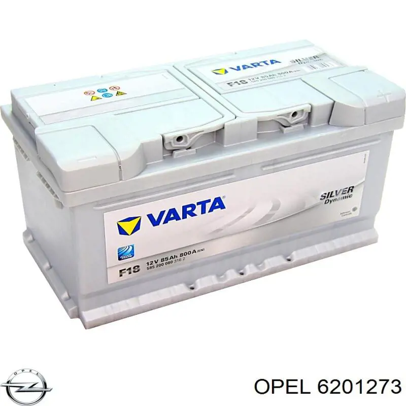 Купити 6201273 Opel Автомобільна батарея