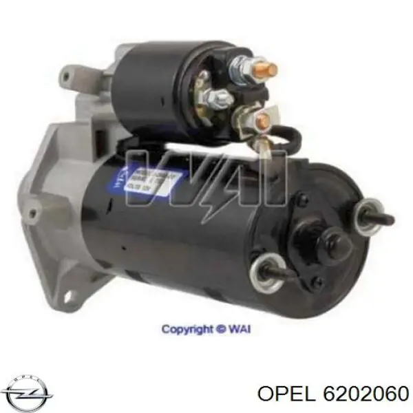 Купити 6202060 Opel Стартер