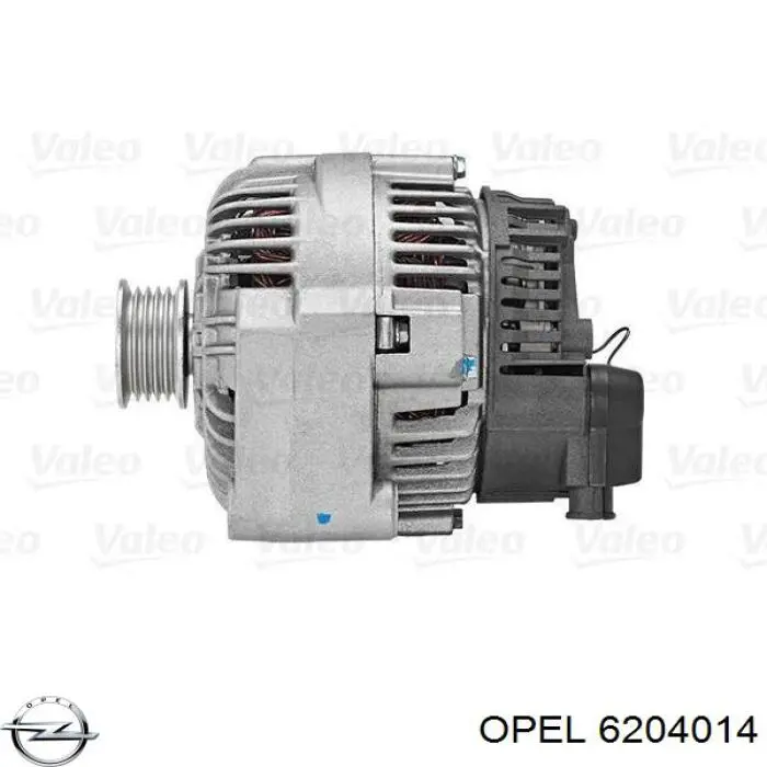 Генератор Opel 6204014 ціна, від 144.20 USD