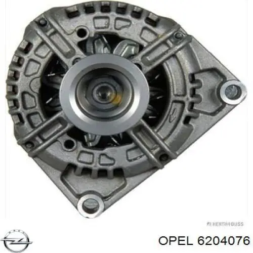 Генератор 6204076 Opel