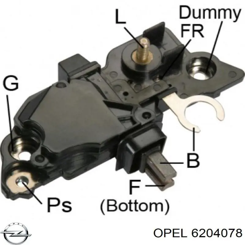 Генератор Opel 93177610 ціна, від 50.68 USD