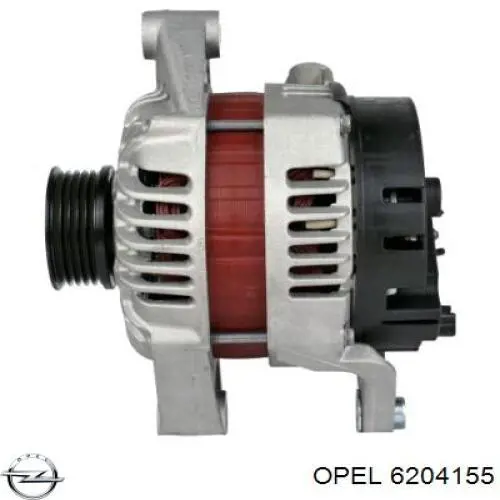 6204155 Opel генератор