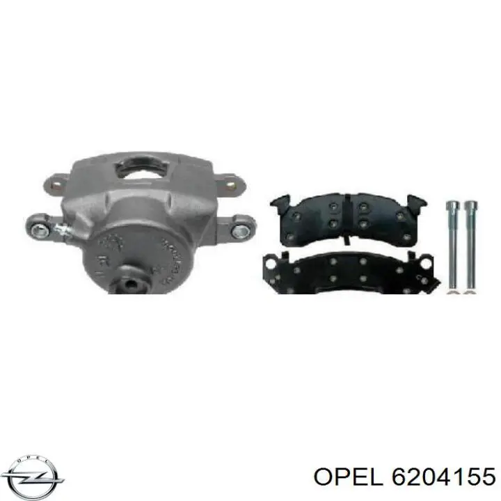 Генератор Opel 6204155 ціна, від 63.34 USD