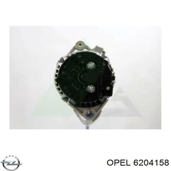 6204158 Opel генератор