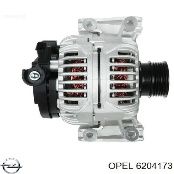6204173 Opel генератор