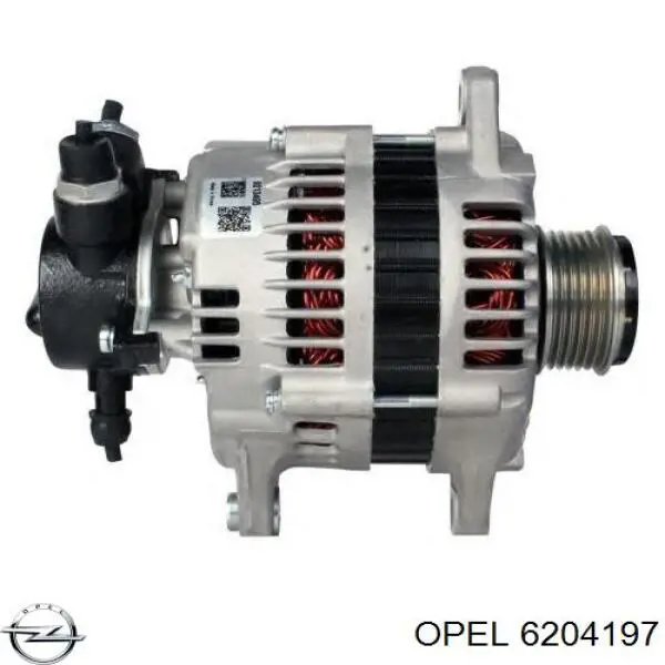 6204197 Opel генератор