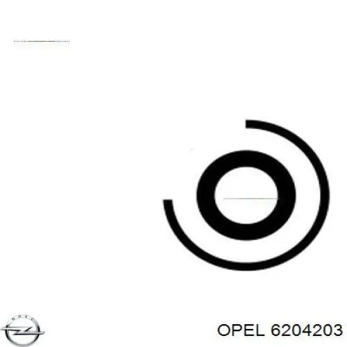Генератор Opel 6204203 ціна, від 72.47 USD