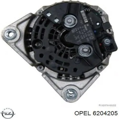 Генератор Opel 6204205 ціна, від 50.62 USD