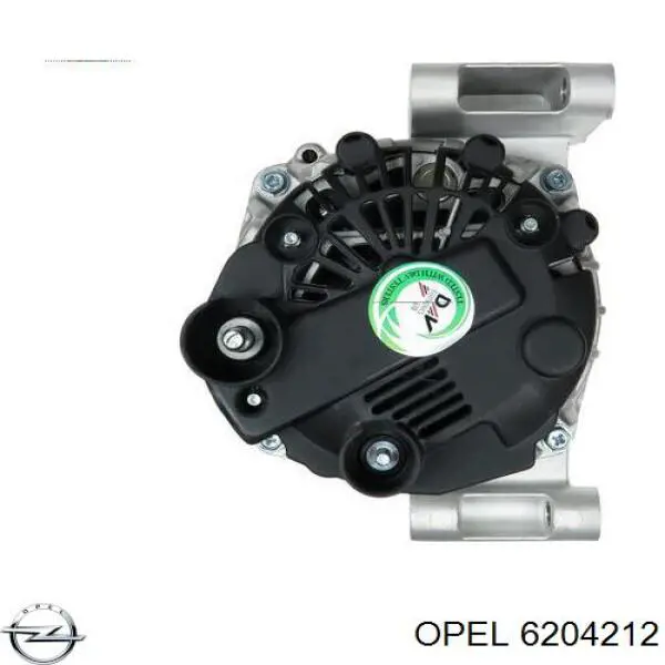 Генератор Opel 6204212 ціна, від 67.57 USD