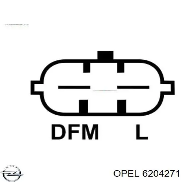 Купити 6204271 Opel Генератор