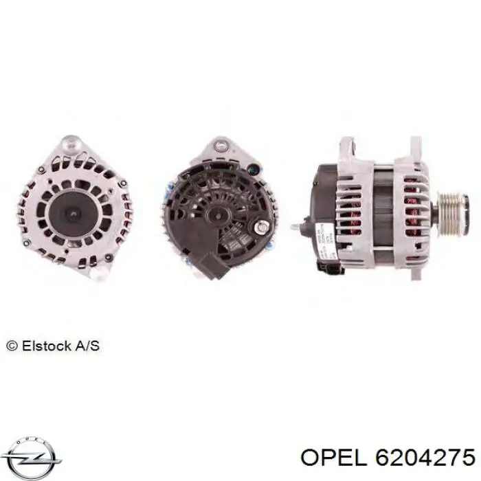 Купити 6204275 Opel Генератор