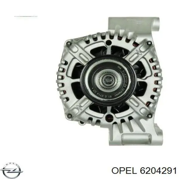 6204291 Opel Авто генератор