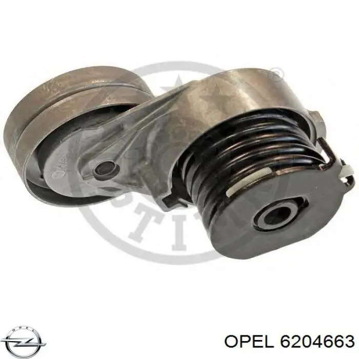 Натягувач приводного ременя Opel 6204663
