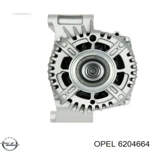 6204664 Opel Авто генератор
