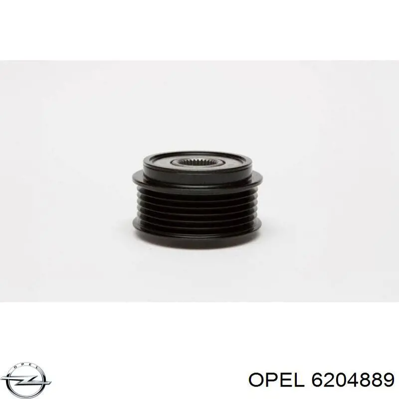 6204889 Opel шків генератора