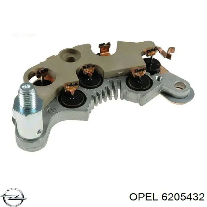 Міст доданий генератора Opel 6205432 ціна, від 11.81 USD