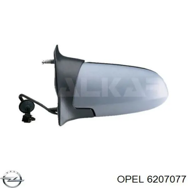 Ліве бічне дзеркало Opel 6207077 ціна, від 43.74 USD
