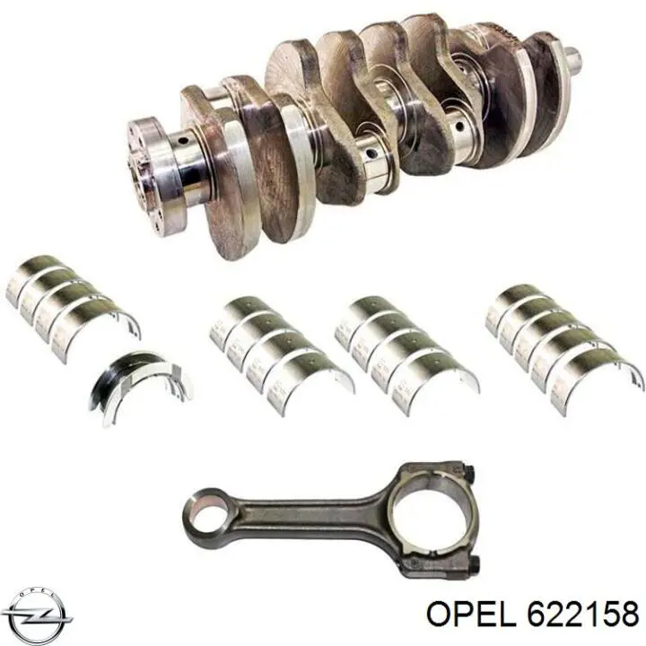 Купити 622158 Opel Шатун поршня двигуна