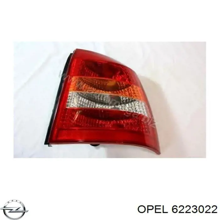 Задні ліхтарі Opel 6223022 ціна, від 28.00 USD