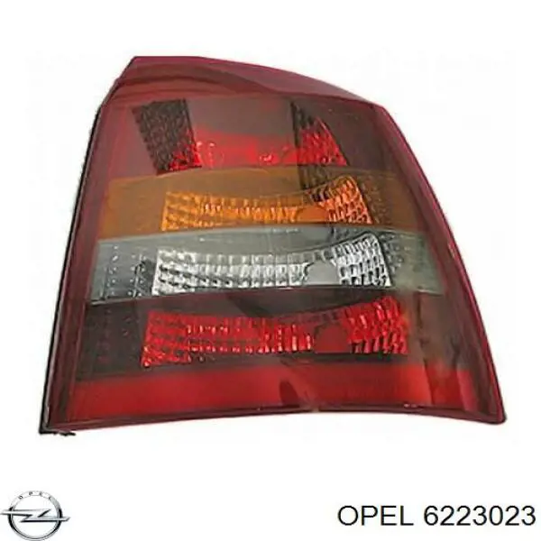 Ліхтар задній лівий Opel Astra G седан (F69) (1998 - 2009) ціна, від 42.54 USD