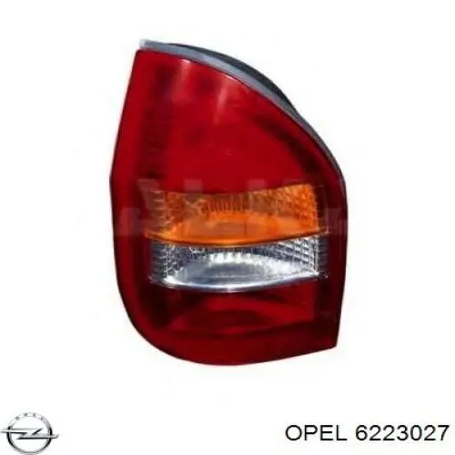 Ліхтар задній лівий Opel 6223027 ціна, від 39.42 USD
