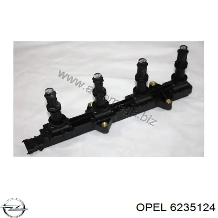Котушка запалювання Opel 6235124 ціна, від 90.44 USD