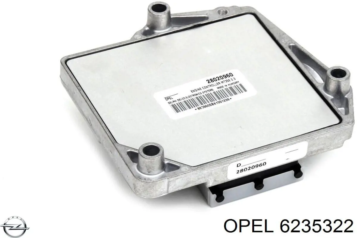 ЕБУ Opel 6235322 ціна, від 140.77 USD