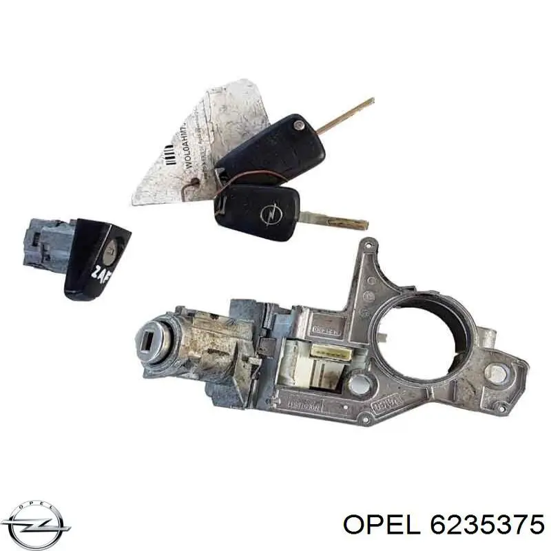 Замок запалювання Opel 6235375 ціна, від 141.08 USD