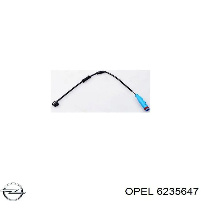 Сигналізатор знос гальмівних колодок Opel 6235647 ціна, від 5.38 USD