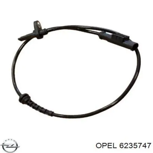 6235747 Opel датчик абс (abs задній)
