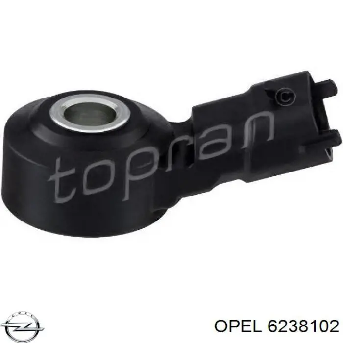 Датчик детонації Opel 6238102 ціна, від 11.40 USD