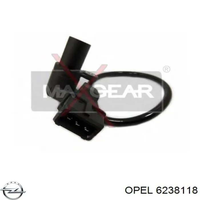 Купити 6238118 Opel Датчик положення (оборотів) коленвалу