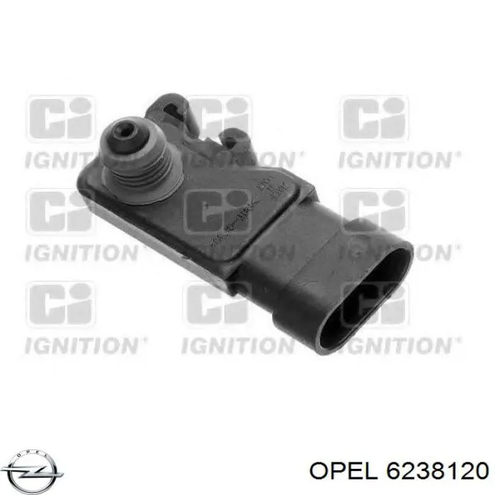 Купити 6238120 Opel Датчик абсолютного тиску