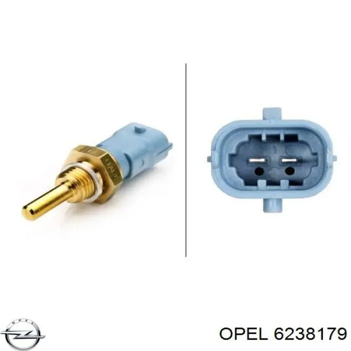 Термодатчик охолоджуючої рідини Opel 6238179 ціна, від 7.74 USD
