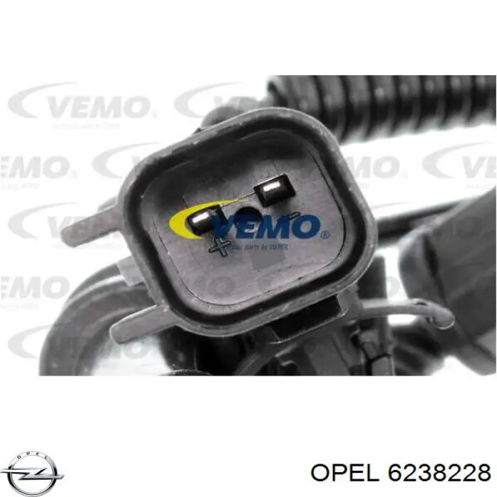 Датчик АБС передній 6238228 Opel