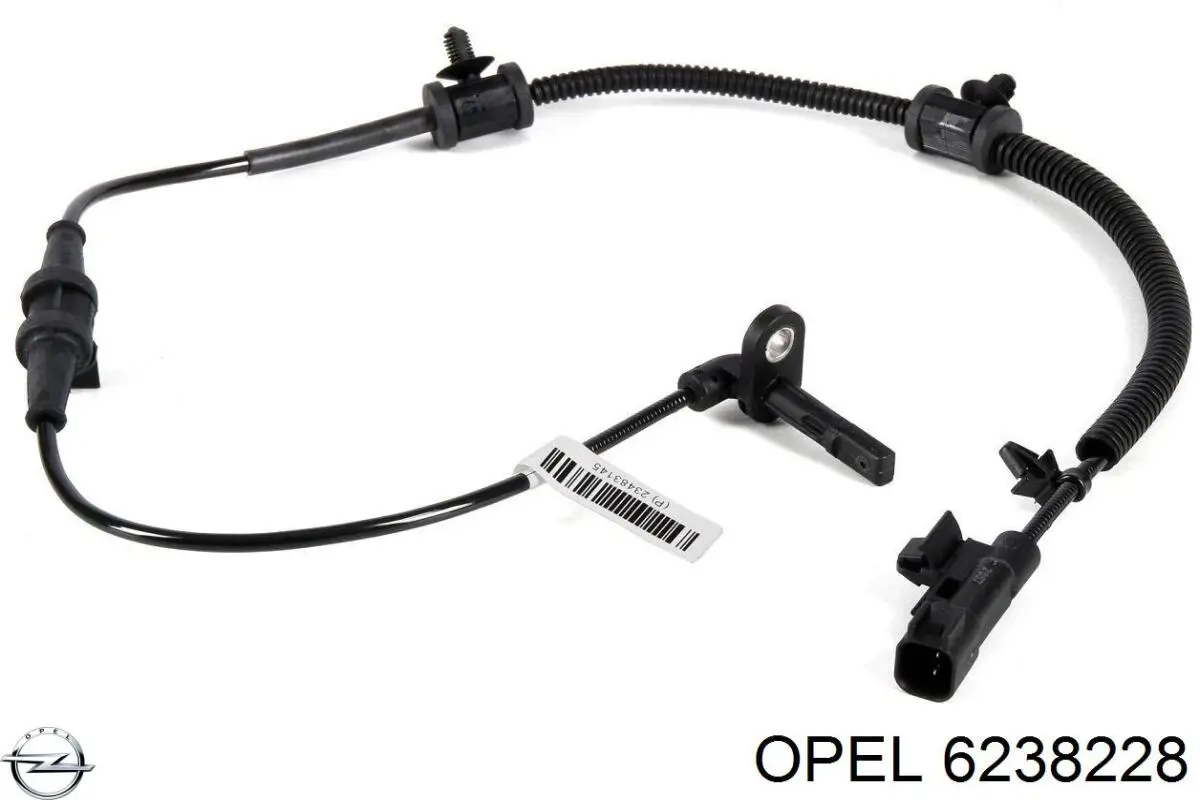 6238228 Opel датчик абс (abs передній)