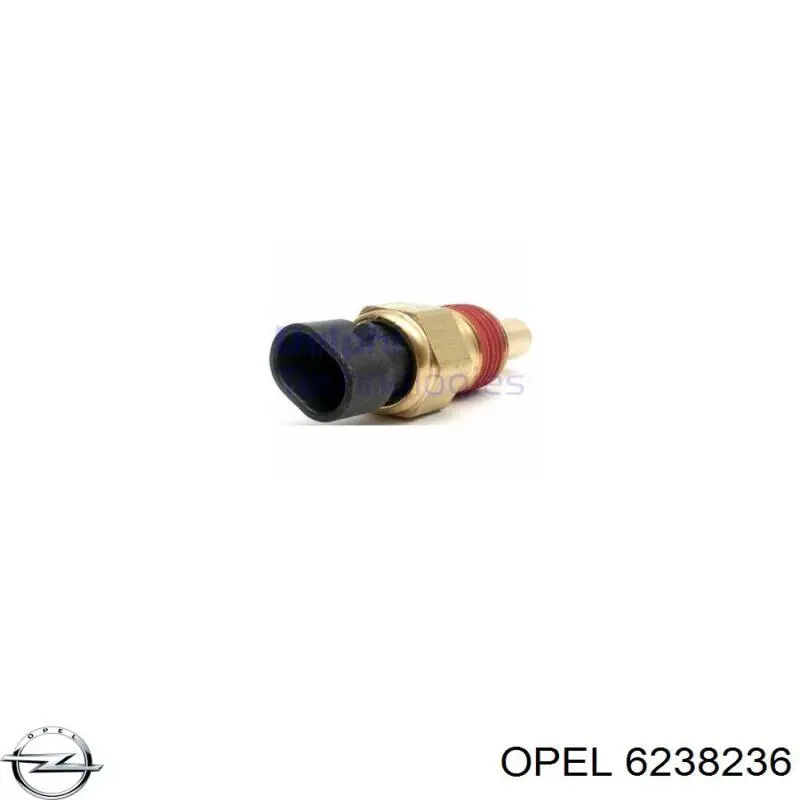 Датчик температури охолоджуючої рідини 6238236 Opel