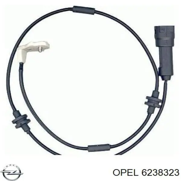 Датчик зносу гальмівних колодок, передній Opel 6238323 ціна, від 6.39 USD