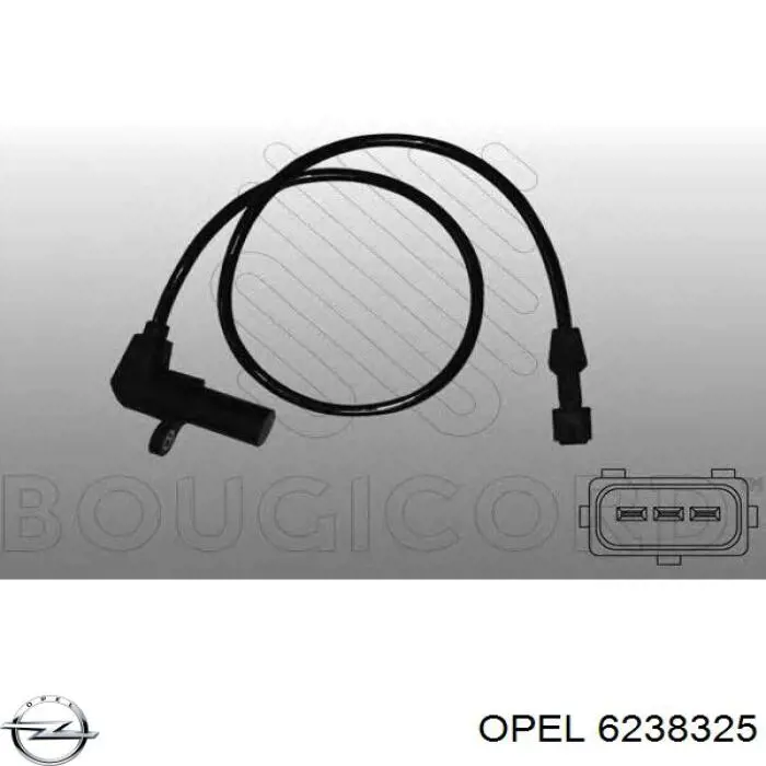 6238325 Opel датчик положення (оборотів коленвалу)