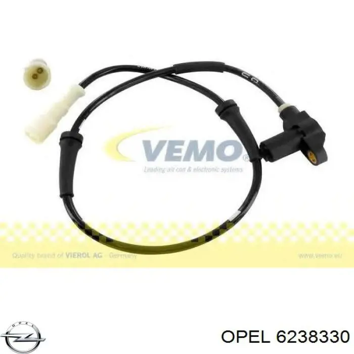 Датчик ABS передній Opel 6238330 ціна, від 32.34 USD