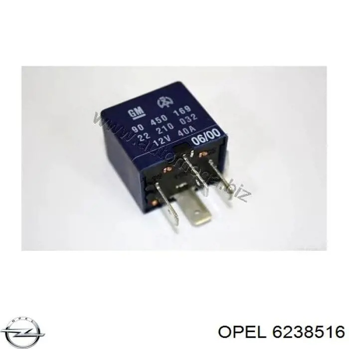 6238516 Opel реле вентилятора