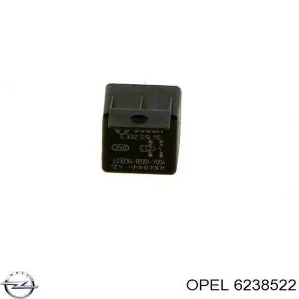 Реле кондиціонера 6238522 Opel