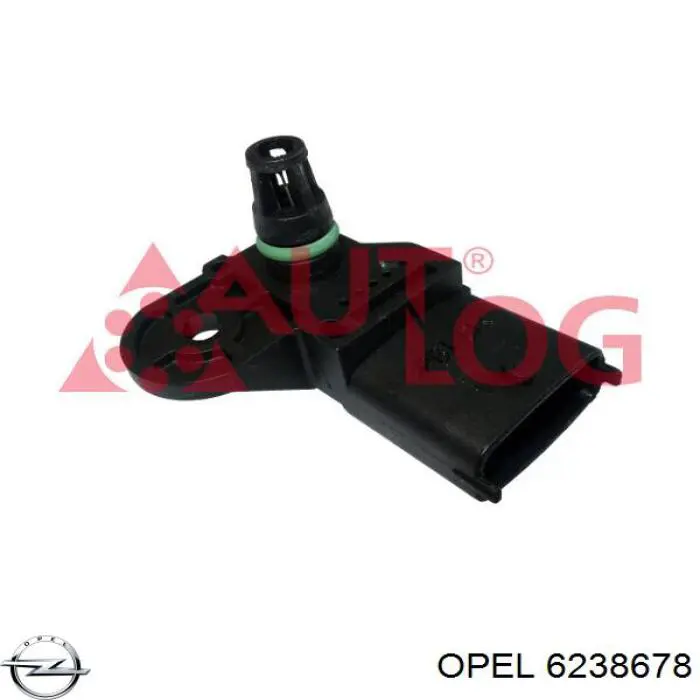 MAP сенсор Opel 6238678 ціна, від 30.87 USD