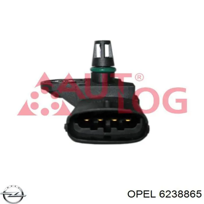 Купити 6238865 Opel Датчик абсолютного тиску
