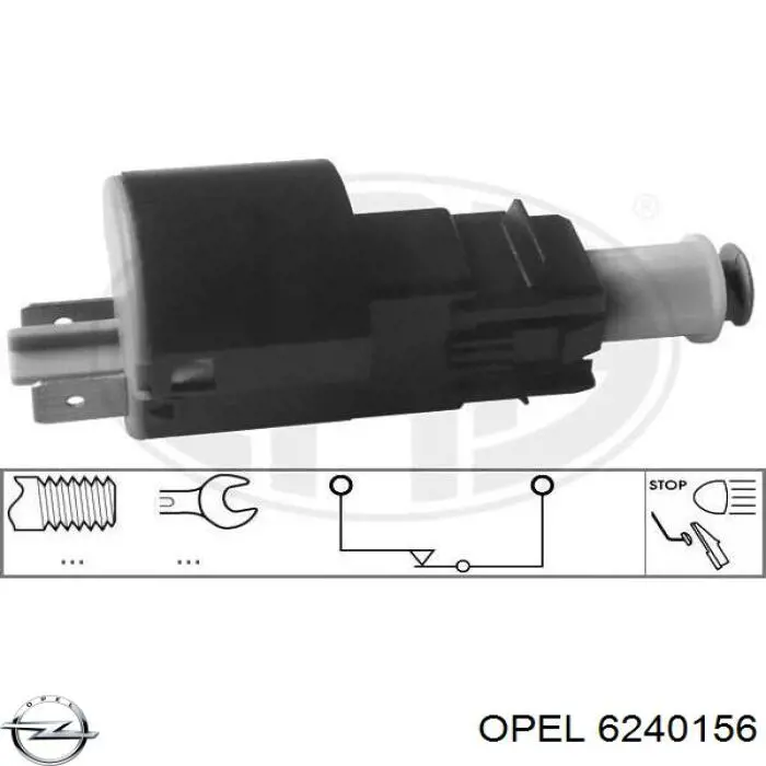 6240156 Opel датчик включення стопсигналу