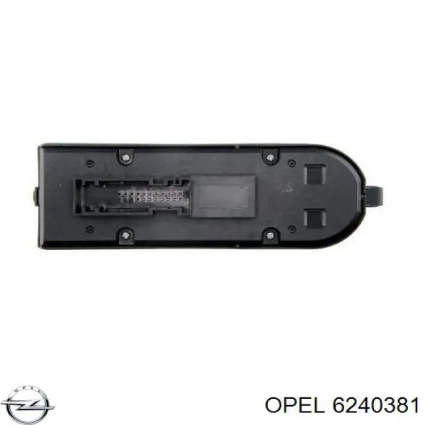 6240381 Opel кнопковий блок керування склопідіймачами передній лівий