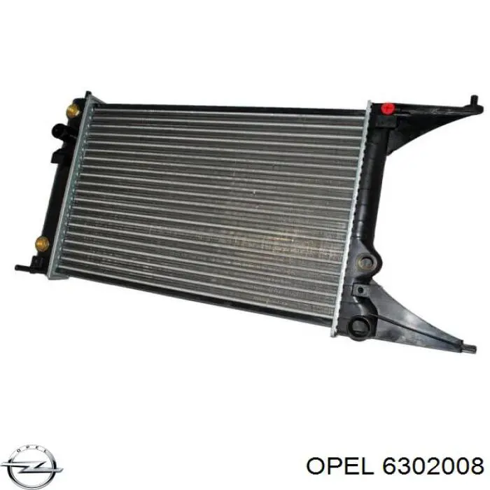 Радіатор основний Opel 6302008 ціна, від 74.74 USD