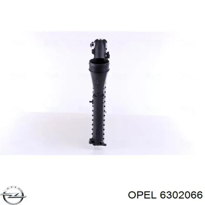 Купити 6302066 Opel Радіатор интеркуллера
