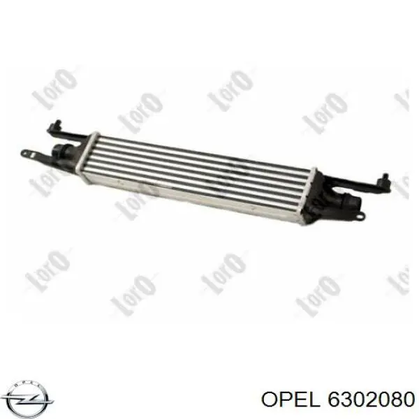 Купити 6302080 Opel Радіатор интеркуллера