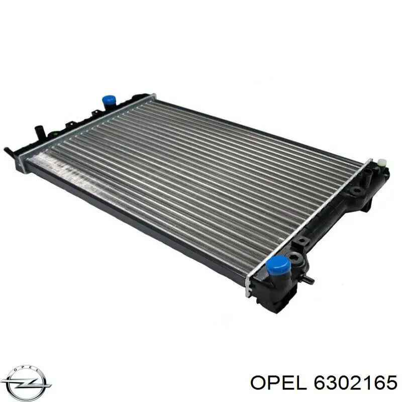 Радіатор основний Opel 6302165 ціна, від 96.09 USD